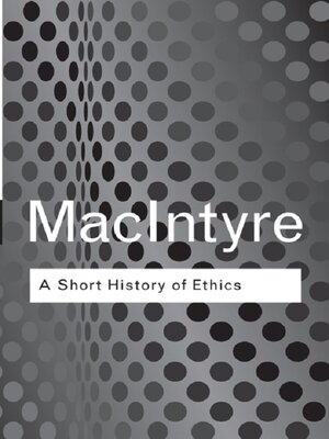 cover image of A Short History of Ethics